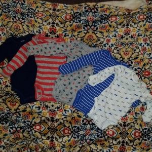 5 Long Sleeve Onsies
